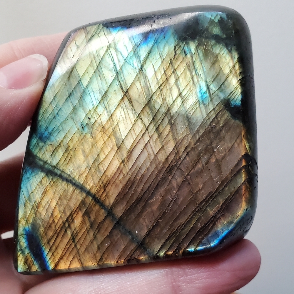 Labradorite Crystal Freeform 0.59 pounds